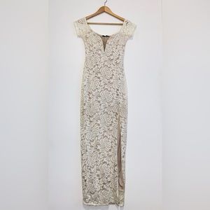 Ivory Lace Maxi
